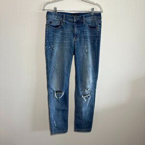 Judy Blue Relaxed Fit Distressed Stretch Jeans Size 11/30  JB8273MD